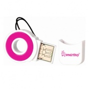 USB Smart Buy MicroSD SBR-708 Pink * Карт-ридер