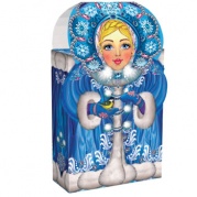 Коробка сборная 12,5х7,5х15см NY "Снегурочка", 882468 * Коробка