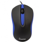 Мышь проводная Smart Buy 329 USB Black/Blue * Мышь