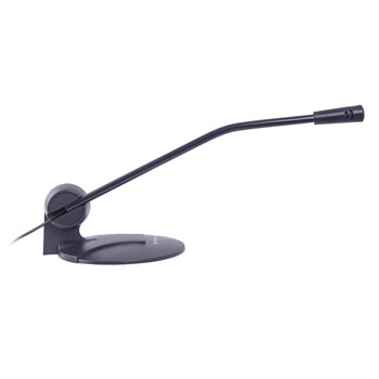 Микрофон Defender Mic-117 черный, подставка * Микрофон